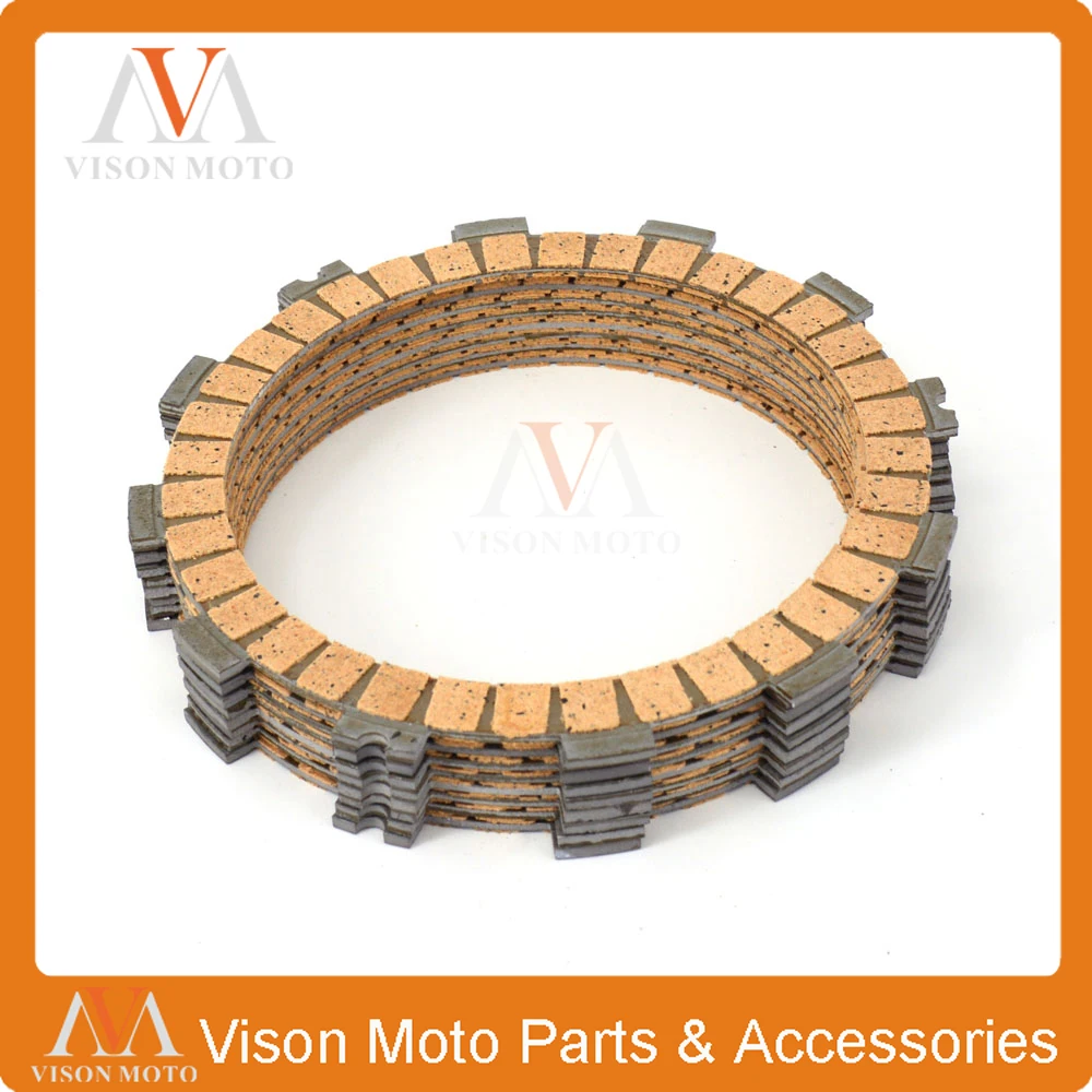 

Clutch Friction Plates Disc Set 9pcs For ZX600 Ninja ZX-6R ZX-6RR ZZR600 ZX636 ZR750 Z750 Z750S ZR750L Z800 KLZ1000 VERSYS 1000