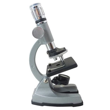 

1200x Zoom Illuminated Educational Toy Microscope Set Science for Kid's Birthday Gift