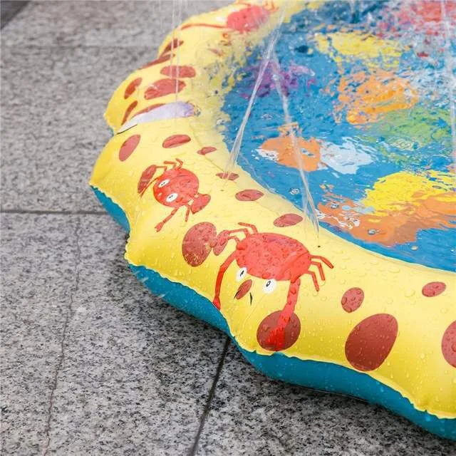 Открытый ПВХ opblaasbare водонепроницаемый коврик gras speelgoed strand vliegende schotel игровой коврик для воды kinderen opblaasbare pad