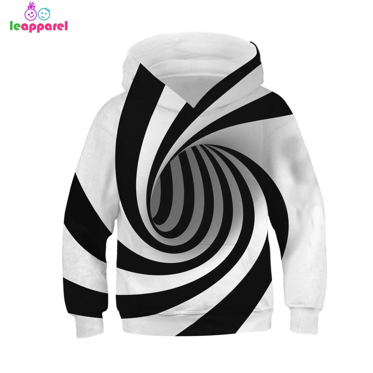  Baby Boy Clothes Hoodies Kids Clothing Whirlpool 3D Print Boys And Girls Hoodie Autumn Winter Outwe