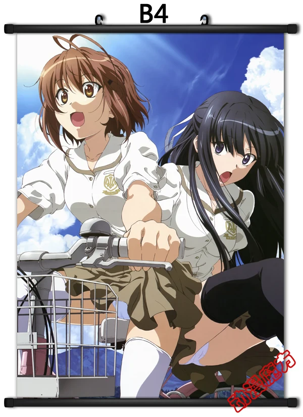Аниме Yosuga no Sora сексуальная девушка Nao Yorihime & Kasugano Kazuha Migiwa домашний Декор настенный