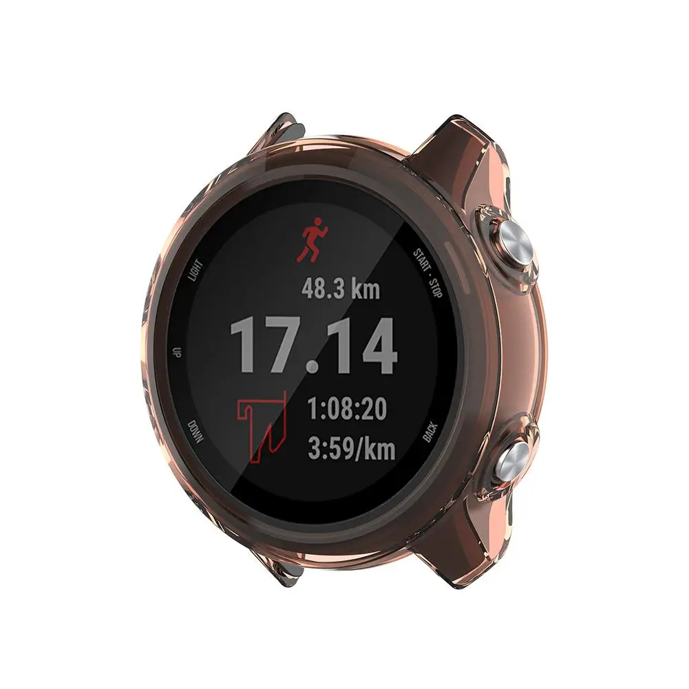 ТПУ защитный чехол Защитная крышка оболочка для Garmin Forerunner 245/245 м Смарт часы Стабильный Прочный Высокое качество портативный маленький