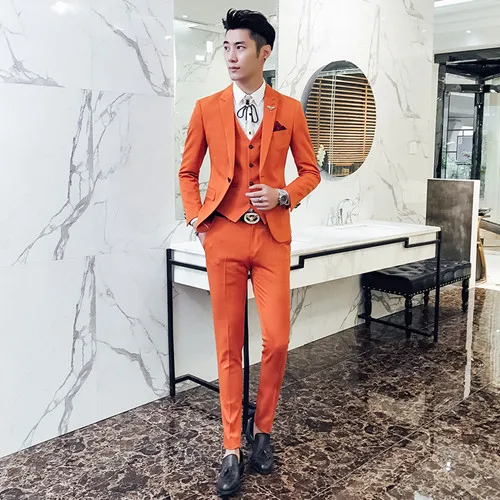 Man Dress Wedding Suit Male Black 