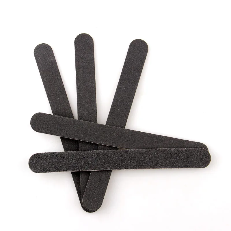 

5pcs/lot 178*20*4mm Black And Red Round Thin Nail Art Files & Buffers Polish Gel Tools Manicure Pedicure Nail Files