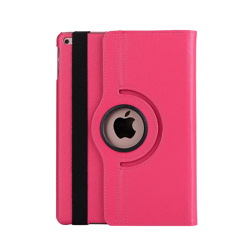 

Folding Folio Leather Flip Case 360 Degree Rotating Stand Tablet Protective Cover For Apple iPad 9.7 2017 2018 A1822 A1823 A1893