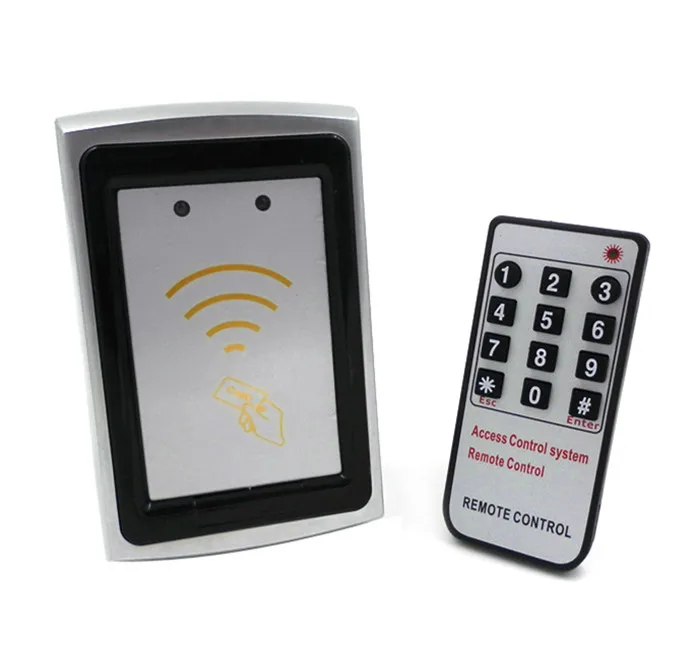 Водонепроницаемый металла Система контроля доступа wiegand 26 125 кГц EM RFID ID Card Reader 3000 пользователей
