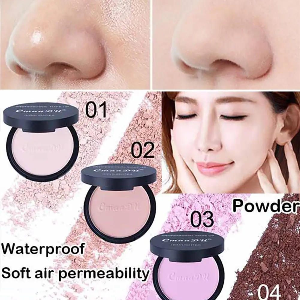 

1 Box Women Powder Makeup Long Lasting Face Contouring Loose Powder Natural Cosmetic Beauty maquiagem profissional completa New