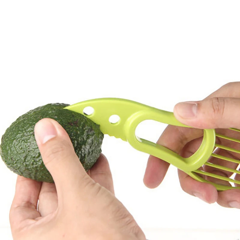 Fruit Knife 3 in 1 Avocado Slicer Kiwi Fruit Pitaya Cutter Shea Butter