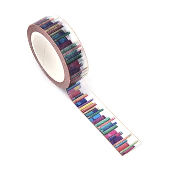 

Decorative Library s Adhesive Tapes Masking Craft Tape DIY Scrapbooking Sticker School Supplies