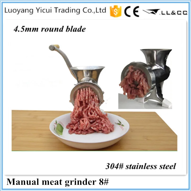 

Home Using Manual Meat Mincer Filling Machine 8# Meat Grinder