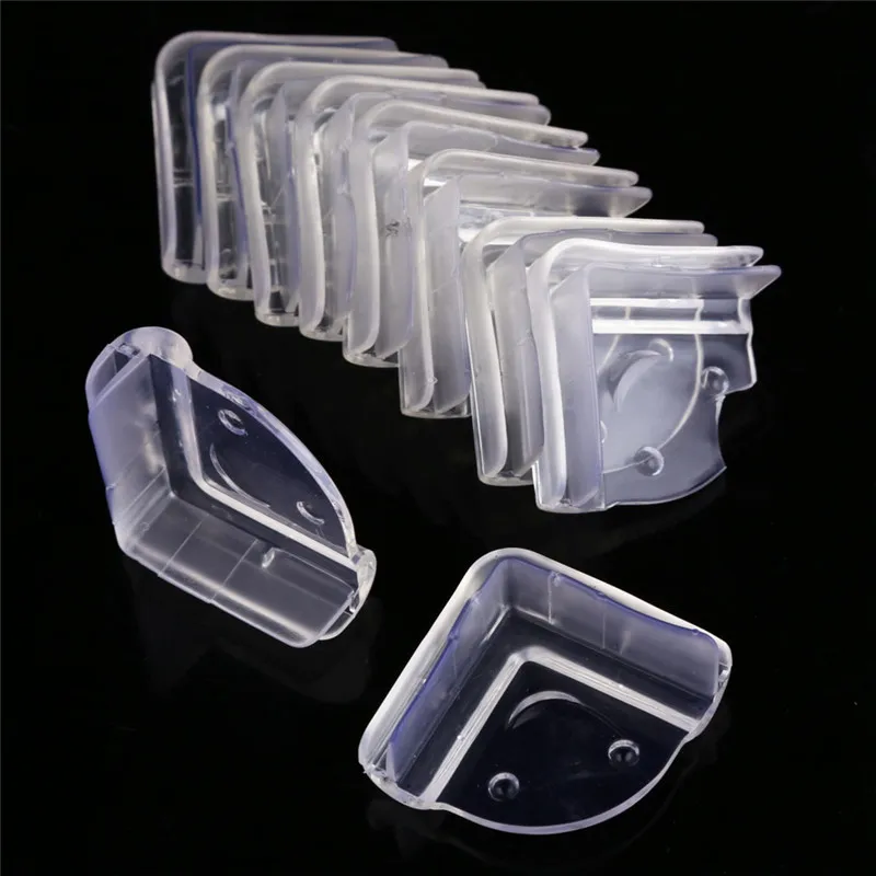10pcs/set L Shape and Sphere Shape Kids Baby Table Corner Protectors Transparent Anti-Collision Angle Draw Cabinet Edge Guards