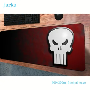 

cheapest 900x300x2mm Punisher skull mouse pad gaming mousepad gamer mouse mat pad game computer large padmouse laptop play mats