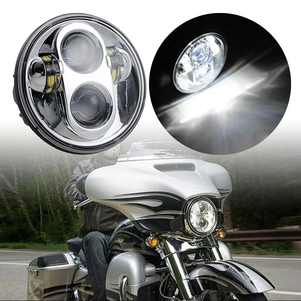 5.75 INCH HEADLIGHT FOR DYNA SPORTSTER 883 MOTORCYCLE PROJECTOR