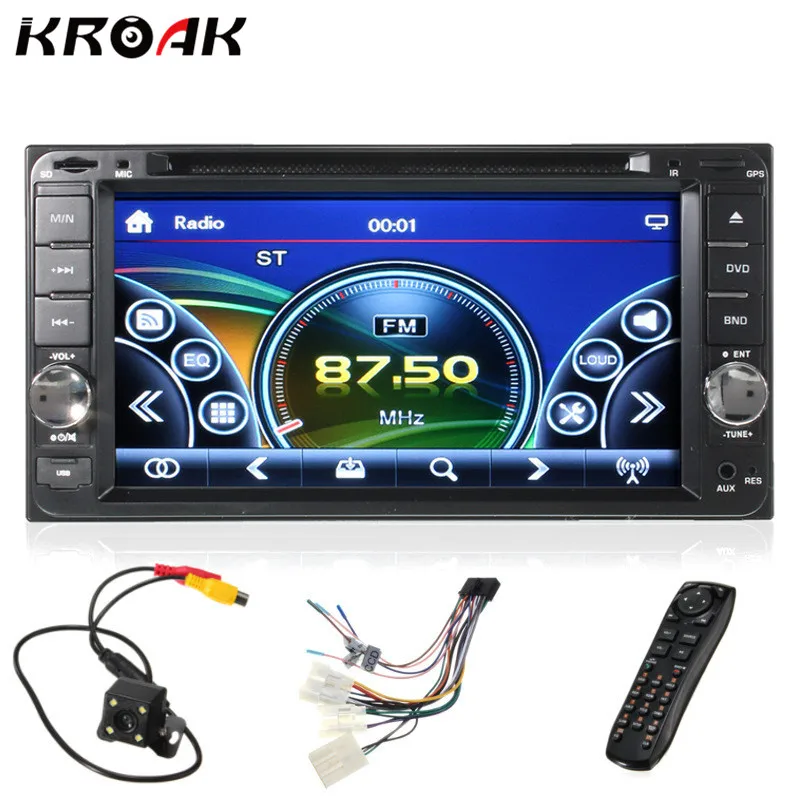 7 2 Din Car DVD Player Bluetooth Stereo Radio USB For Toyota Hilux Land Cruiser Corolla