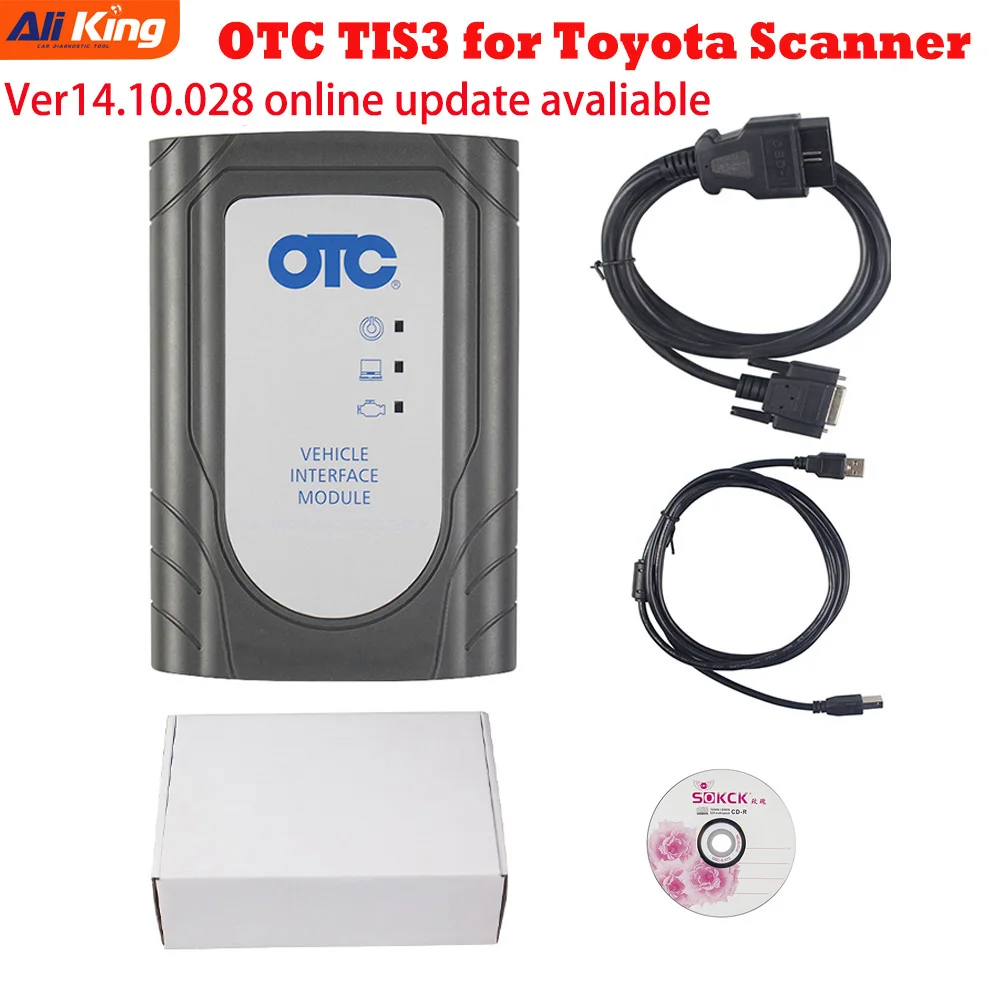 

Newest GTS TIS3 TIS 3 OTC tool for To-yo-ta IT3 Latest V14.10.028 Global Techstream GTS OTC Scanner IT2 online update