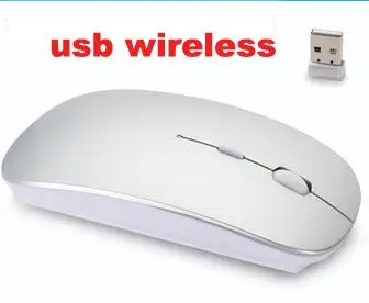 USB Wireless Mouse for Macbook for Win 10/Mac Laptop Computer Rechargeable Mute Silent Optical Gaming Mouse