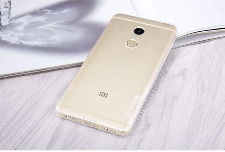 Чехол для Xiaomi Redmi Note 4 для Xiaomi Redmi Pro NILLKIN натуральный прозрачный мягкий кремний ТПУ чехол