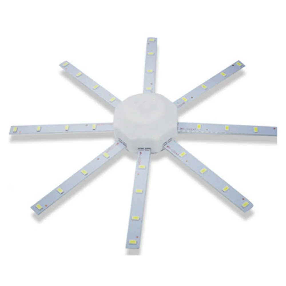 

Replaceable Octopus LED Light Source Ceiling Bulb Lamp SMD5730 PCB Board Module Driver Magnet Lamp Bedroom Energy Saving Tube