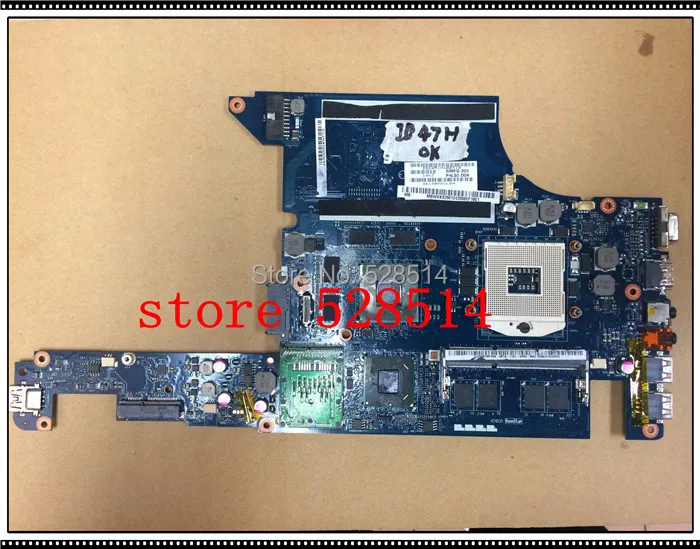 original MBWXK02001 for GATEWAY ID47H motherboard MB.WXK02.001 HM65 with nvidia GeForce GT540M  100% Test ok