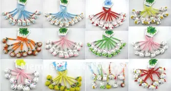 

Wholesale 100 Pcs New Bell Cell Phone key Charm cell Phone Strap