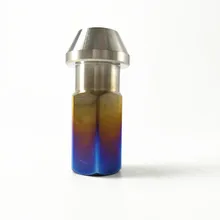 Заводская Gr5 титановые Колесные гайки для автомобиля M12* 1,25 M12* 1,5 Красочные Титановые Болты 20 шт для продажи цена со скидкой