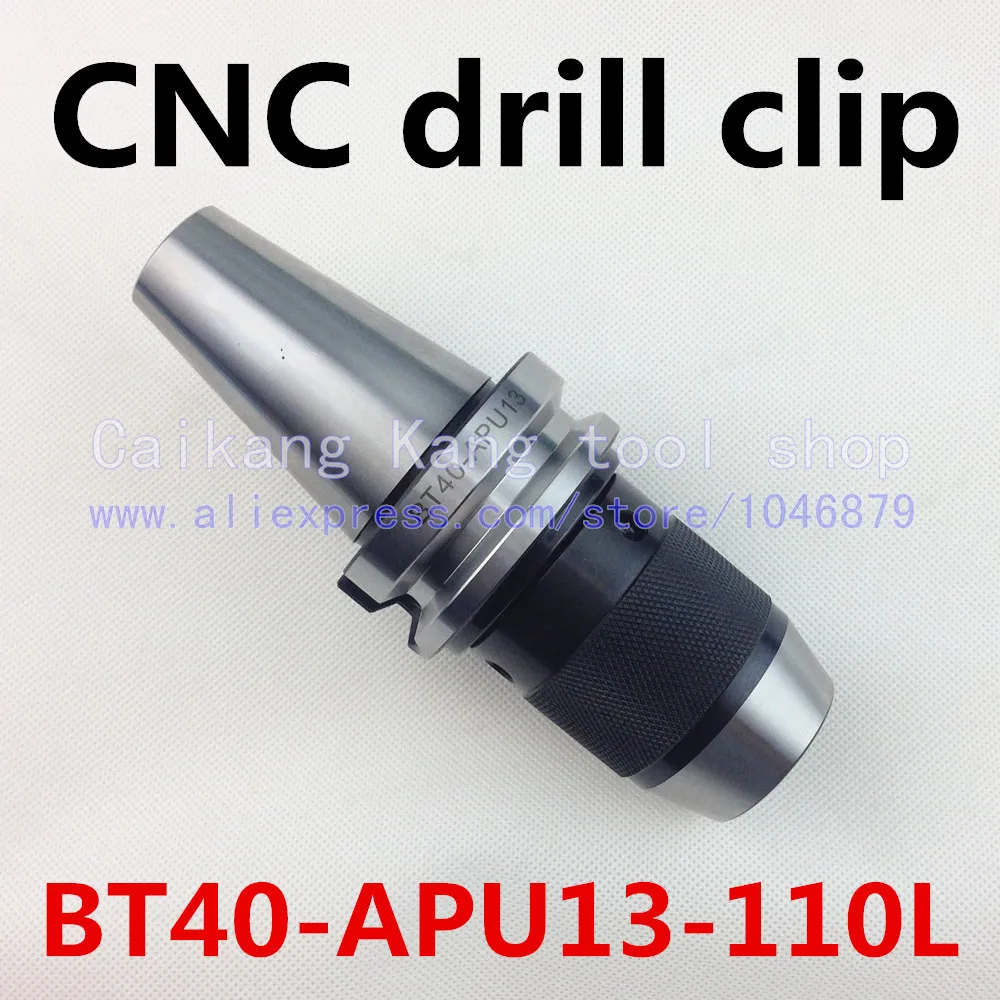 

BT40-APU13-110L,CNC drill clip, clip drill machining centers, milling machines drill folder. .BT40-APU13-110L