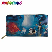 Женский кожаный Длинный кошелек Единорог вечерние Halftone дизайн кошелек кредитный держатель для карт телефон молния кошелек кошельки Bolsas