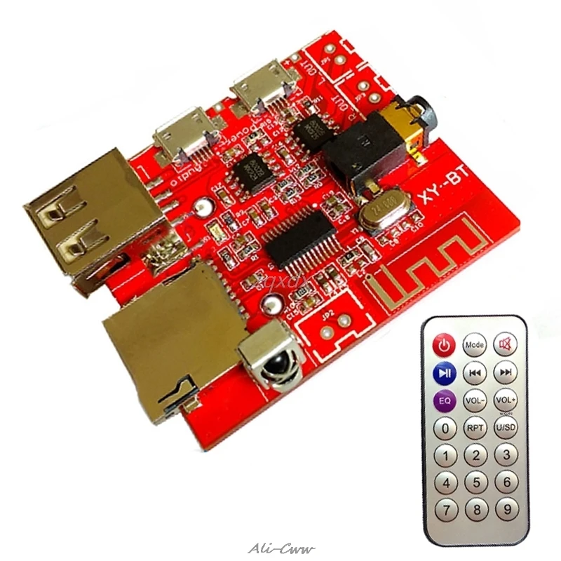 

4.1 Bluetooth MP3 Decoding Board Car Speaker Refit Module With Remote Control