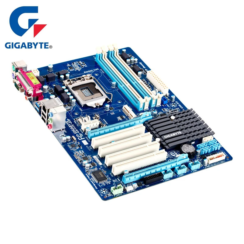 جيجابايت GA-P75-D3 الأصلي اللوحة LGA 1155 DDR3 USB2.0 USB3.0 SATA3 P75 D3 32 GB إنتل B75 22nm سطح اللوحة تستخدم
