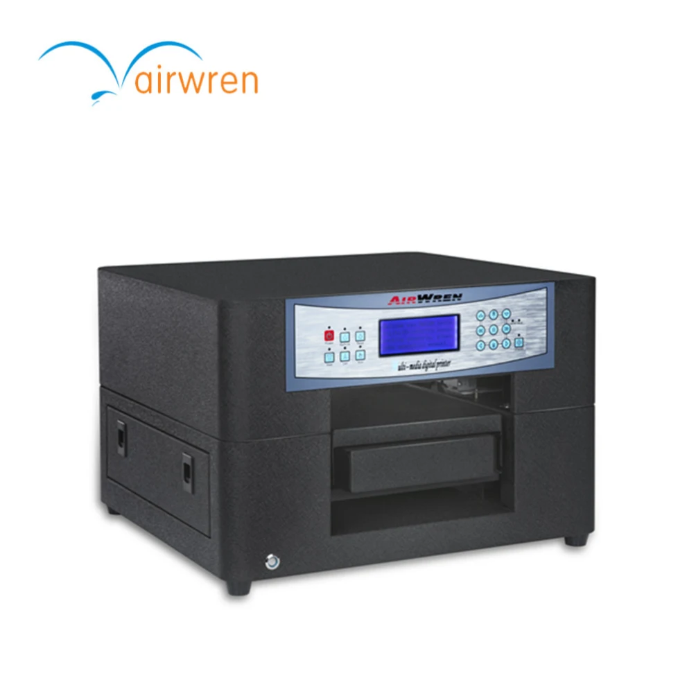 New A4 Size Memory Card Printer Price 6 Color Flatbed Digital Eco