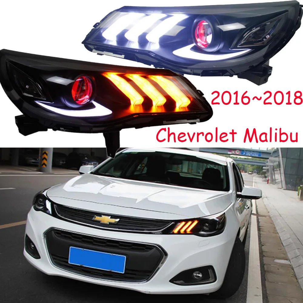 Автомобильный Стайлинг для chevrolet Malibu фары 2016 ~ 2018/2012 2015 DRL Биксеноновые линзы