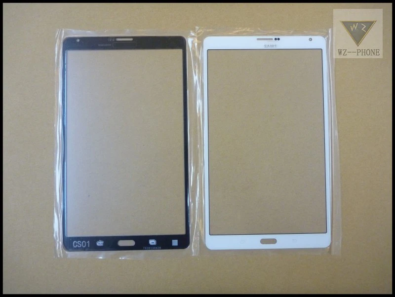 Внешний переднее стекло для Samsung Galaxy Tab S SM T705 T705C белый цвет внешний объектив