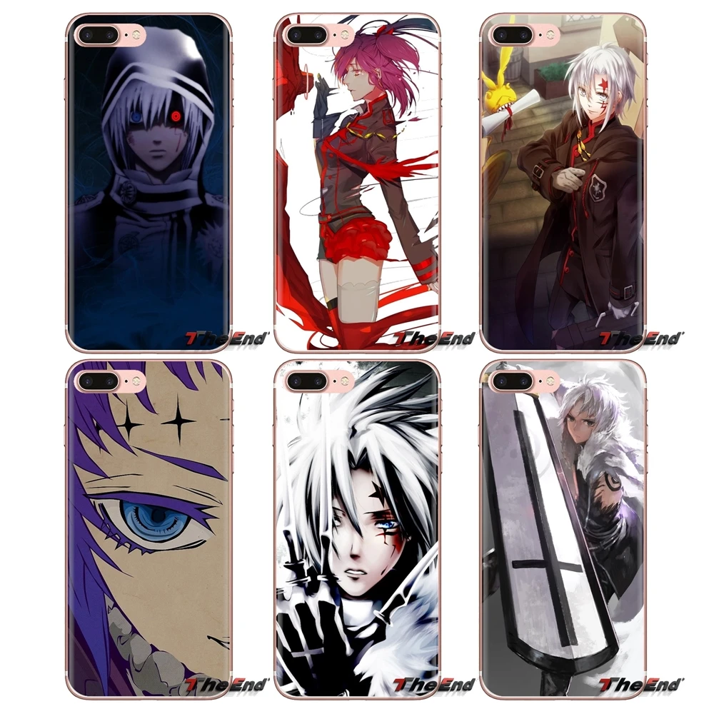 Мягкие прозрачные чехлы для iPod Touch Apple iPhone 4 4S 5 5S SE 5C 6 6S 7 8 X XR XS Plus MAX D Gray Man anime |