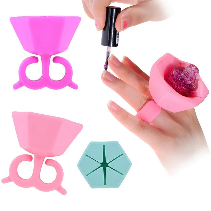 Buy Latest Professional Silicone Finger Holder Nail