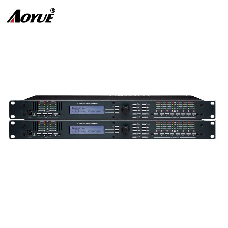 

System 4.8sp Live Sound Digital Audio Processor 4 Input 8 Output driverack