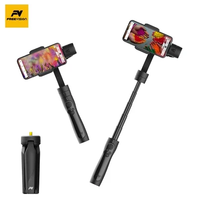 

Freevision Vilta S 3-Axis Gimbal Smartphone Stabilizer with Extendable Handheld PK Vimble 2 DJI Osmo 2 Pocket for Xiaomi Iphone