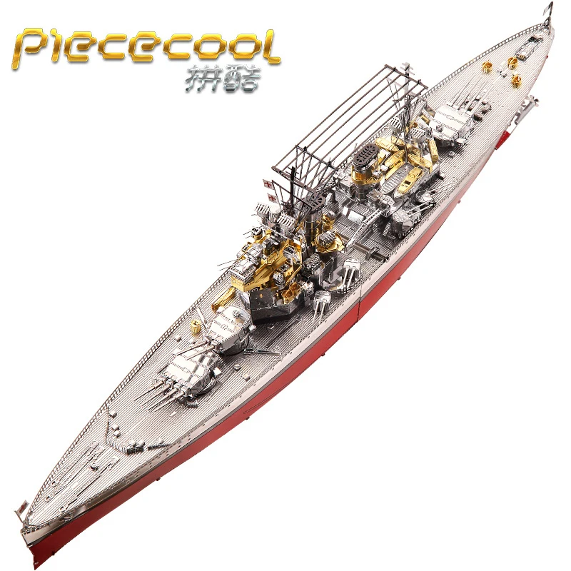 2018 Piececool 3D металлические головоломки Рисунок Игрушки HMS цена Уэльский военный корабль Развивающие головоломки 3D модели подарок игрушки для