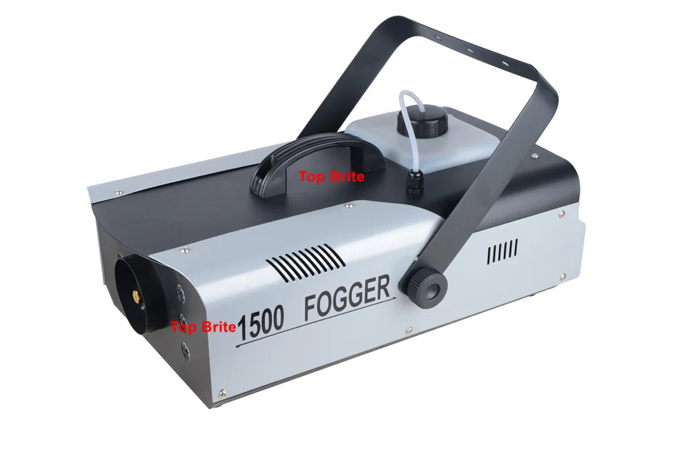 Capacidade de Fumaça de Óleo Máquina de Fumaça 4 Pçs e lote Preço Barato 1500 w Rgb Cores Led Dmx512 2.3l Fase Levou Máquina Fogger 4 4 pçslote Preço Barato 1500W RGB Cores