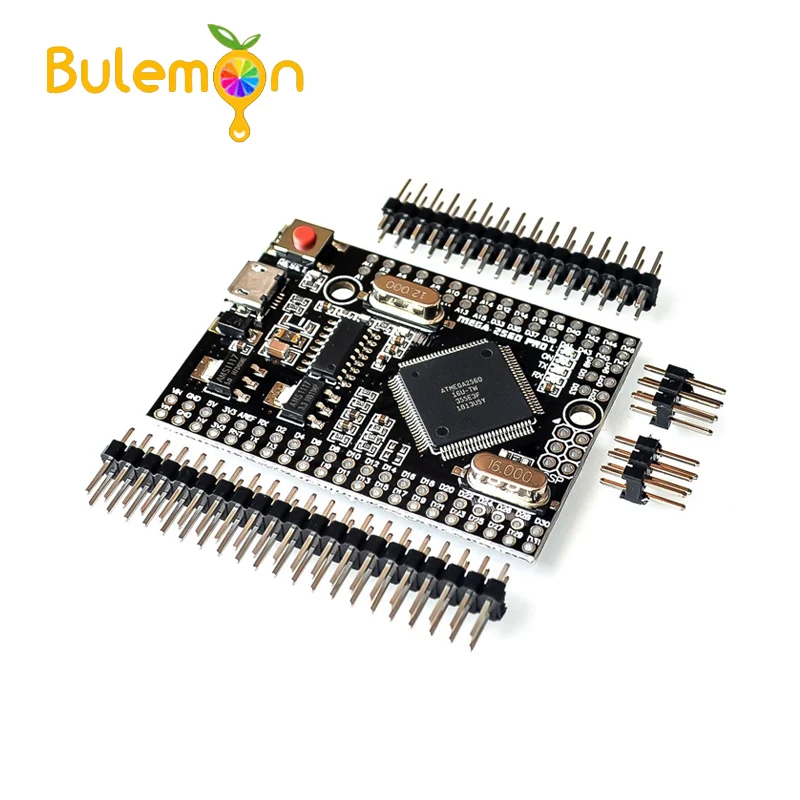 

5pcs/lot MEGA 2560 PRO Embed CH340G/ATMEGA2560-16AU Chip with male pinheaders Compatible for arduino Mega 2560 DIY