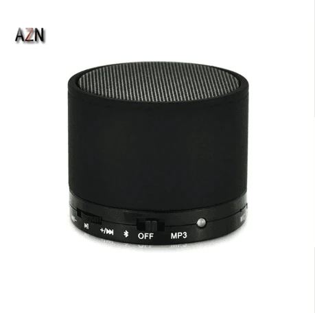 

AZN S10 Wireless Bluetooth Computer Outdoor Sound Box Portable Audio Player Mini Button Mp3 Speaker for Mobile Phone Mp3 Mp4 Tab