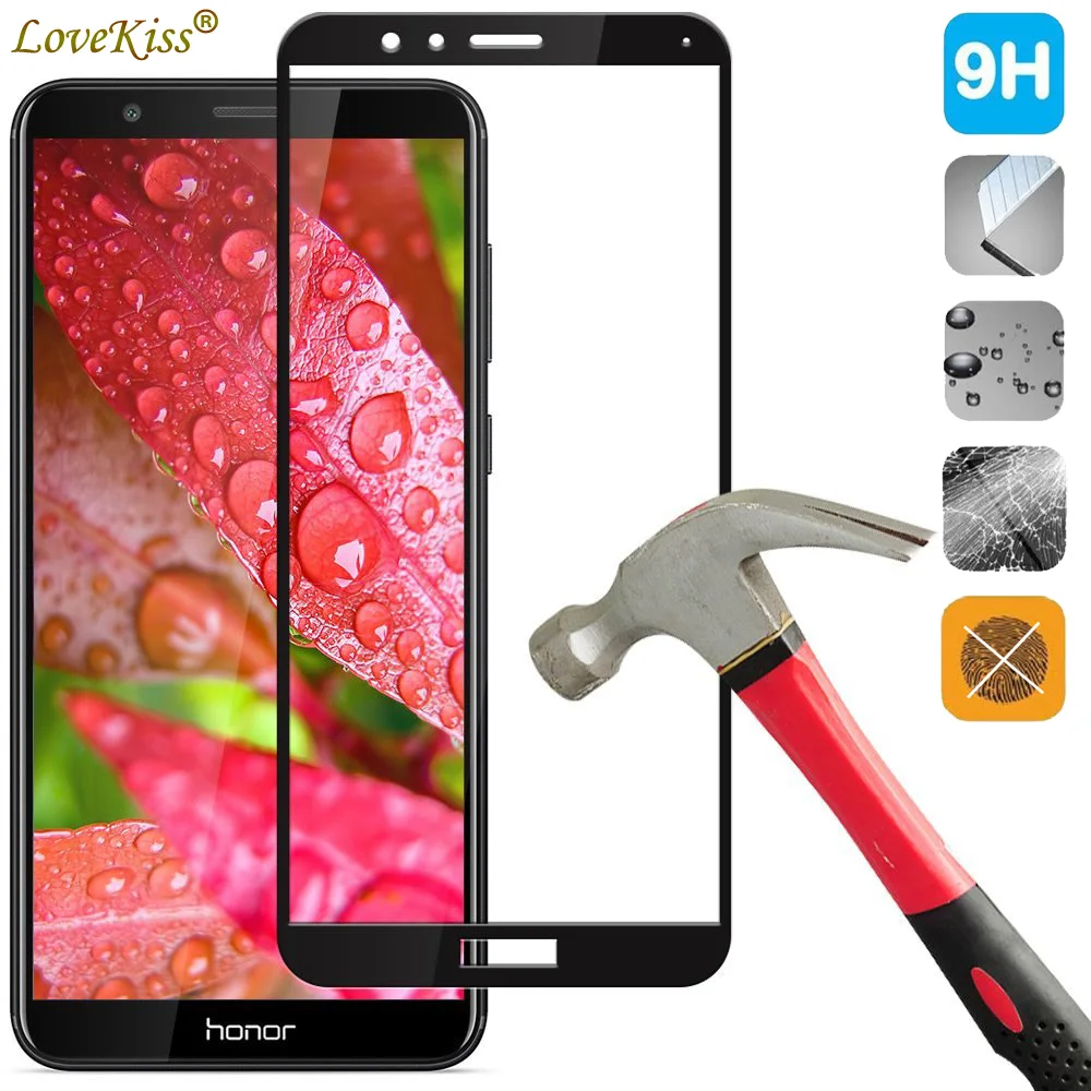 Honor 7X полное покрытие экрана стекло для Huawei BND-L21 защита Закаленное пленка Mate SE