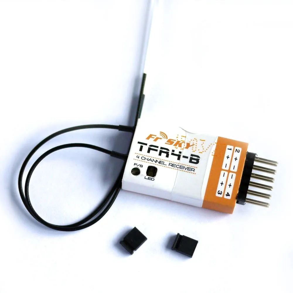 

Ultralight original FrSky TFR4-B 2.4G 4-channel receiver compatible with FUTABA FASST for 6EX T8FG 10CG 12Z 3PK 4PK 4PKS