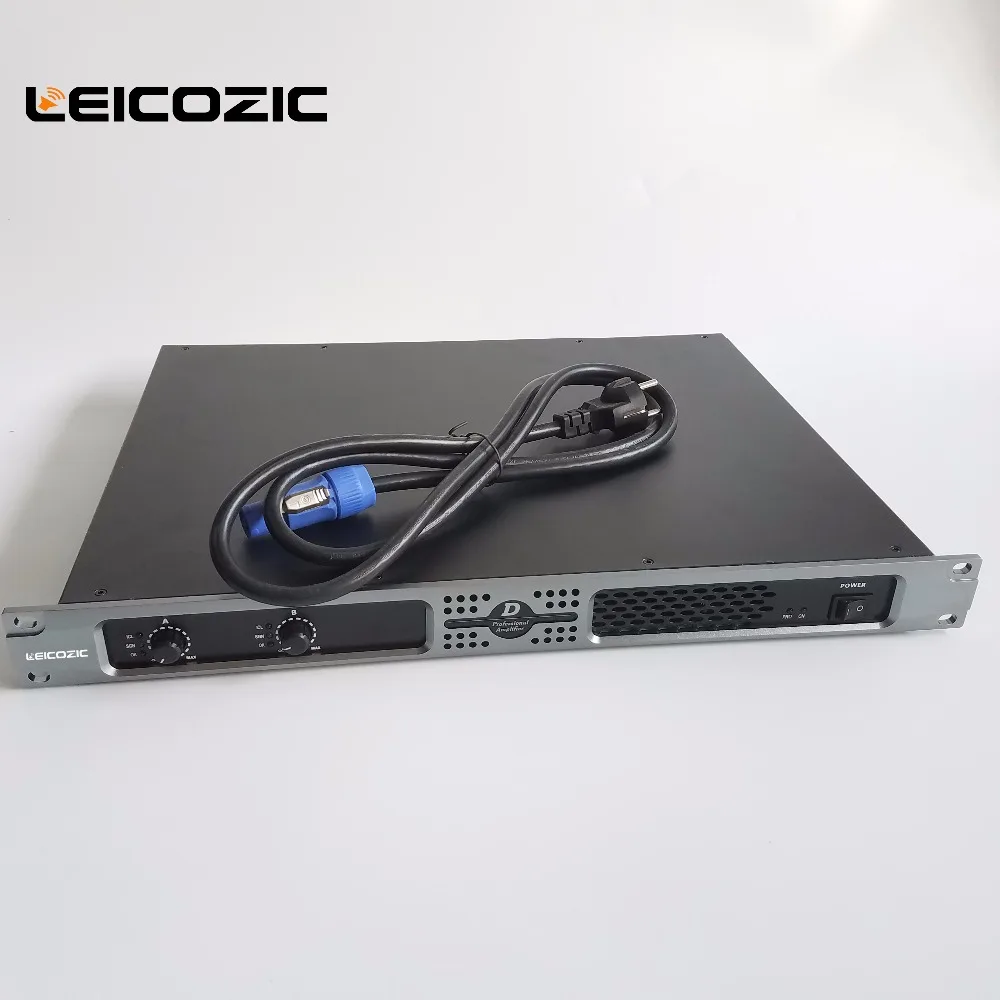 Leicozic DX2250 250 Вт усилитель мощности DJ Усилитель мощности аудио-усилители 400 Вт x2 4ohm сценический аудио усилитель мощности класса d усилитель
