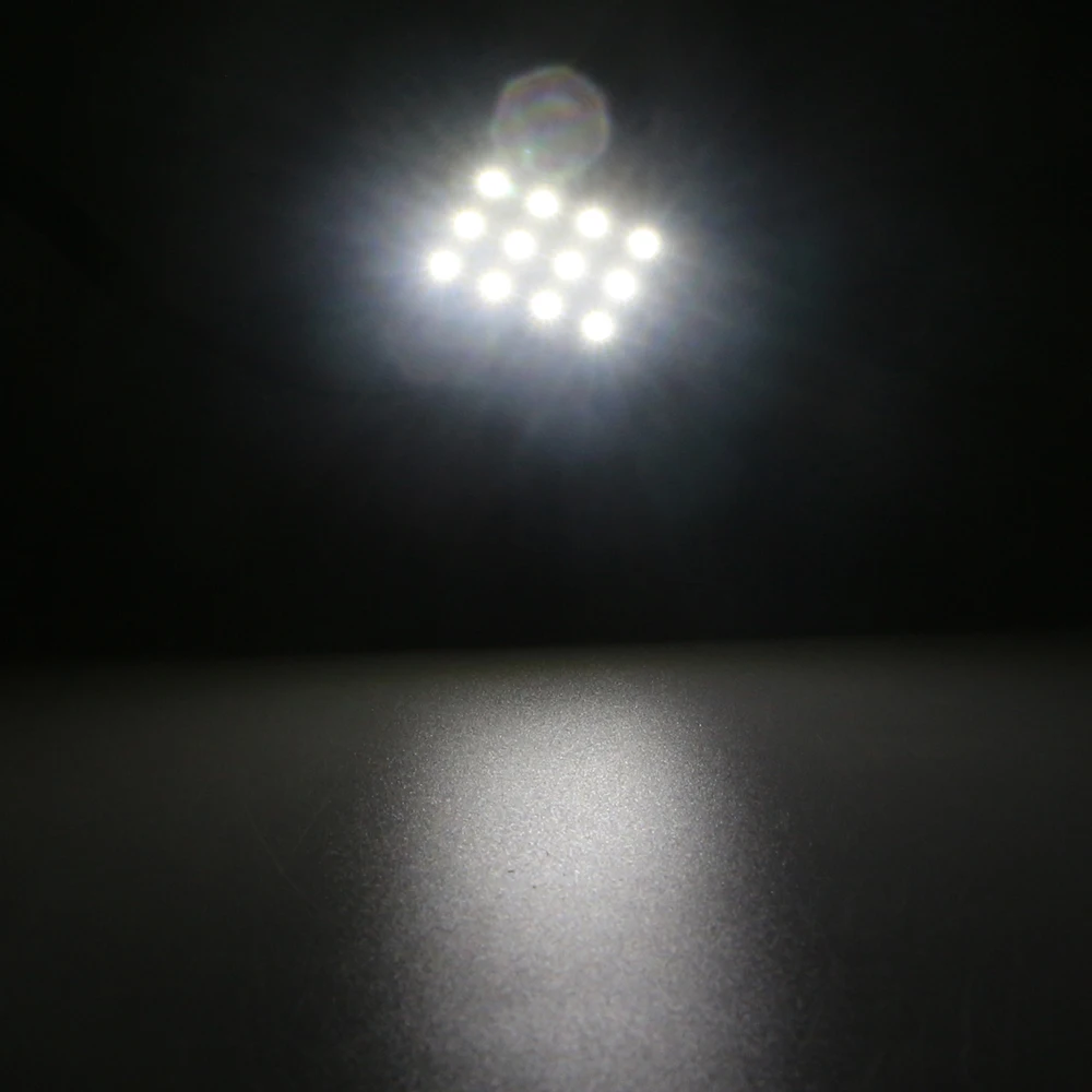 YM E Bright 100 шт. панель 1210 12 SMD 3528 автомобильная светодиодная лампа в