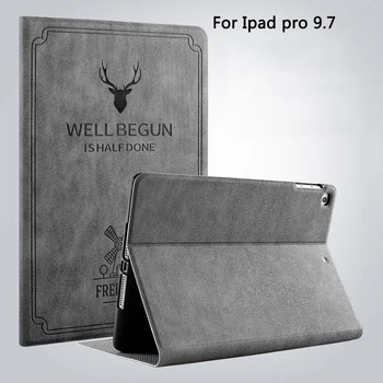 

PU Leather Tablet Stand Smart Protective Cover Auto Sleep/Wake Case Compatible For iPad Pro 9.7 Inch