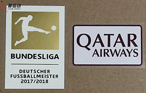 2018 19 BUNDESLIGA CHAMPION PATCH+SPONSOR BUNDESLIGA 2017 2018 champion