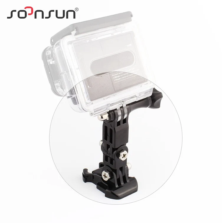 Регулируемый шлем SOONSUN нагрудный ремень базовое крепление для GoPro Hero 8 7 6 5 4 DJI Osmo