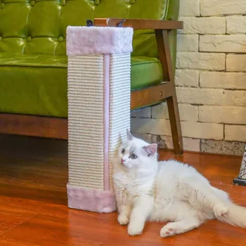 

Pillar Cat Scratcher Sisal Hemp Pet Cat Toys Interactive Training Scratching Board Sofa Furniture Protector Juguete De Gato