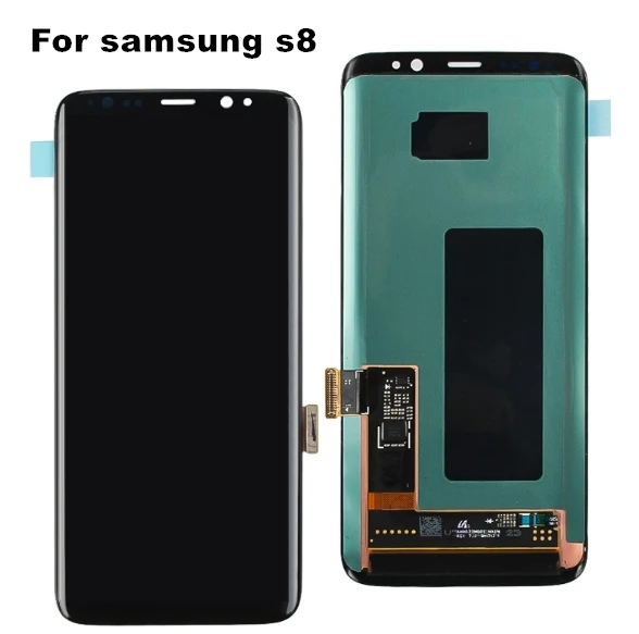 

Original For Samsung Galaxy S8 G950F G950U G950FD Lcd With Frame Display Touch Screen Digitizer Burn-in Shadow lcd