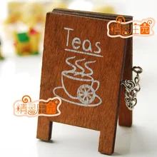 Мини кукольный домик аксессуары для мини-мебели деревянный чайный человек маленькая полка